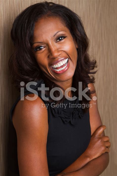 African American Woman In Her 40s Stock Photo Royalty Free Freeimages