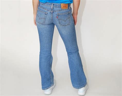 Levis Low Rise Jeans 1 Vintage 90s 2000s Women Made In Usa 518 Superlow