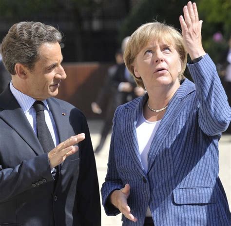 Krisentreffen Sarkozy Und Merkel Planen Euro Wirtschaftsregierung Welt