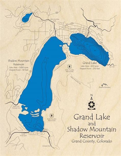 Grand Lake With Shadow Mountain Lake Lakehouse Lifestyle