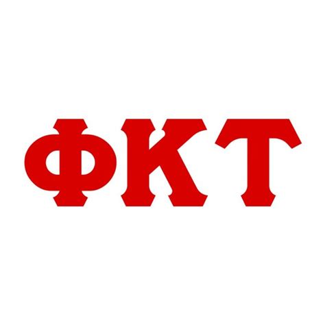 Phi Kappa Tau Big Greek Letter Window Sticker Decal Sale 895 Greek