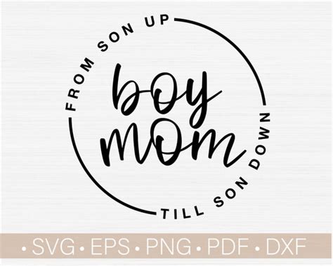 De Son Up To Son Down Svg Boy Mom Svg For Cricut Files Etsy