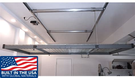 Garage Storage Lift 400 Lbs W Remote Auxx Lift 1400 — Ambient Home