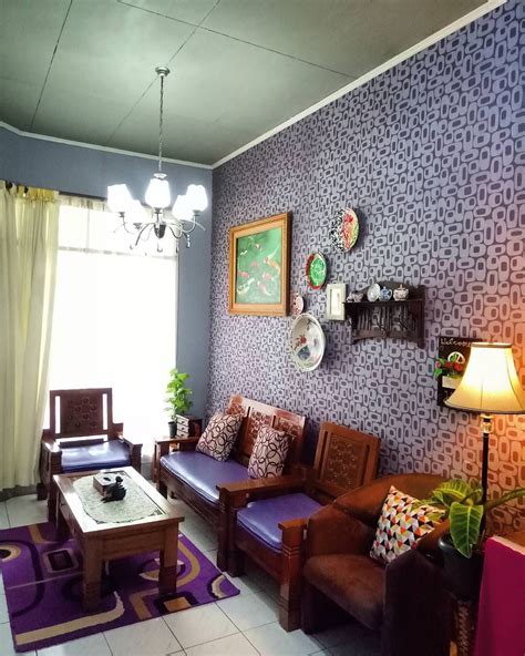 Desain Interior Ruang Tamu Minimalis Dengan Wallpaper ...