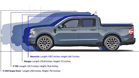 How The 2022 Maverick Measures Up To The Ranger And F 150 Ford Trucks