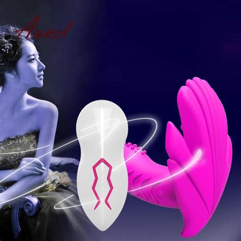 Buy Stimulator Sex Toys Butterflies Underwear Remote Control Wearable Dildo Toy Female Vibrator