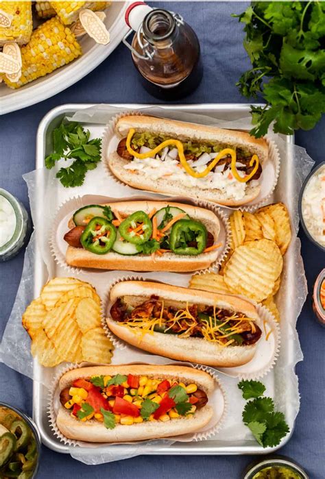 Ultimate Hot Dog Bar Ideas For A Party Celebrations At Home