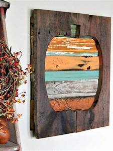 20, Recycled, Pallet, Wall, Art, Ideas, For, Enhancing, Your, Interior