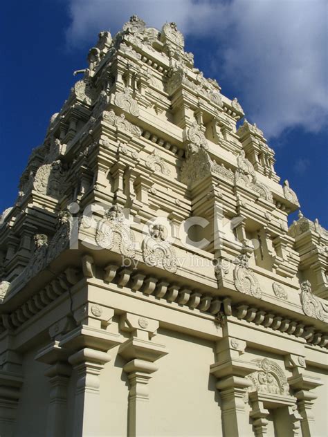 Indian Hindu Temple With Statues And Carvings Stock Photo Royalty