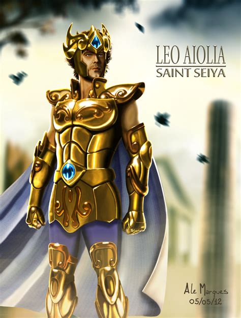 Leo Aiolia Saint Seiya Illustration By Alemarques21 On Deviantart