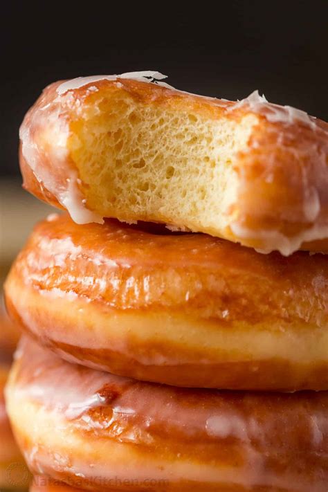 Glazed Donuts Recipe VIDEO NatashasKitchen Com