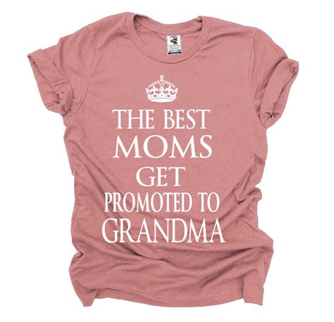 Future Grandma T Shirt T For Her Granny Mom New Grandmother T Shirt