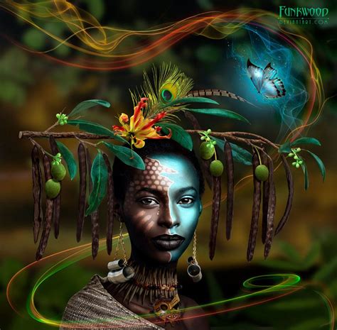Https Funkwood Deviantart Art African Princess 550839303 Digital