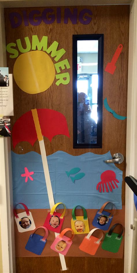 Summer Infant Room Door Display Door Decorations