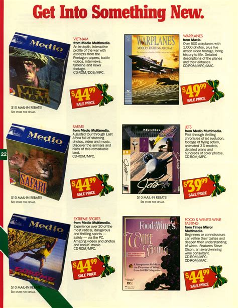 Software Etc Christmas 1994 Catalog