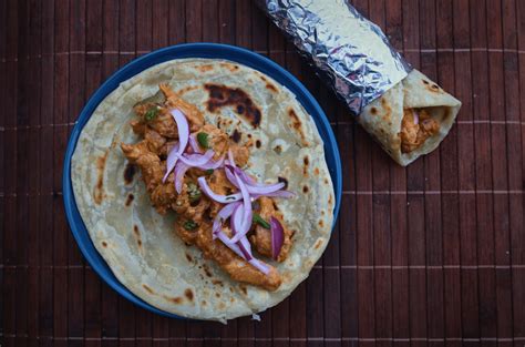 Chicken Kathi Roll Eggless Monicas Spice Diary Indian Food Blog