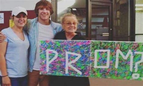 A Teen Asked His Grandmother To Prom Too Old School Said