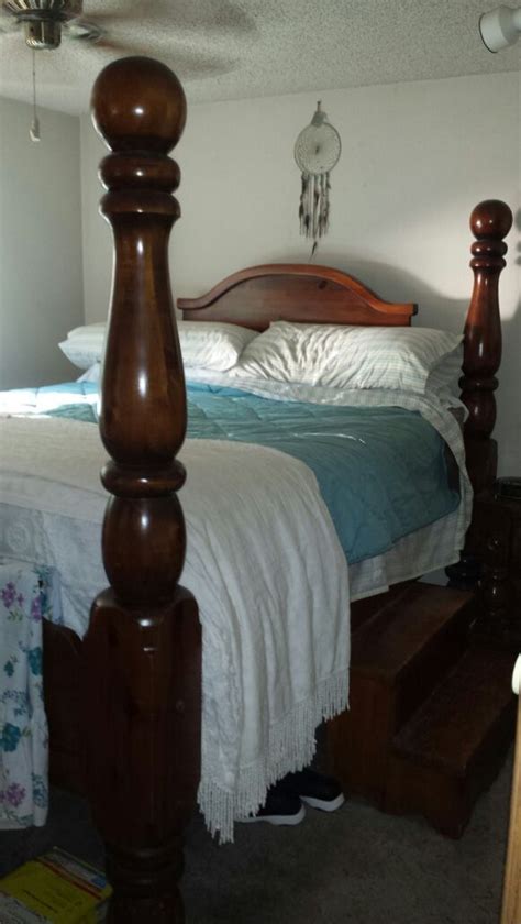 Maybe you would like to learn more about one of these? Paul Bunyan king size bed frame/mattress and boxspring for ...