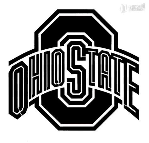 Ohio State Stencil Ohio State Logo Ohio State Buckeyes Ohio State