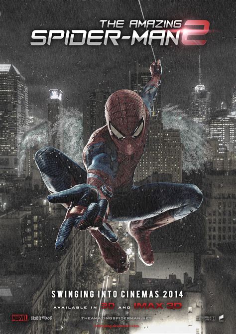 The Amazing Spider Man 2 2014 Movie Poster By Crustydog On Deviantart