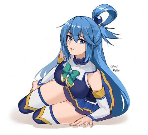 Aqua KonoSuba Kono Subarashii Sekai Ni Shukufuku Wo Image By