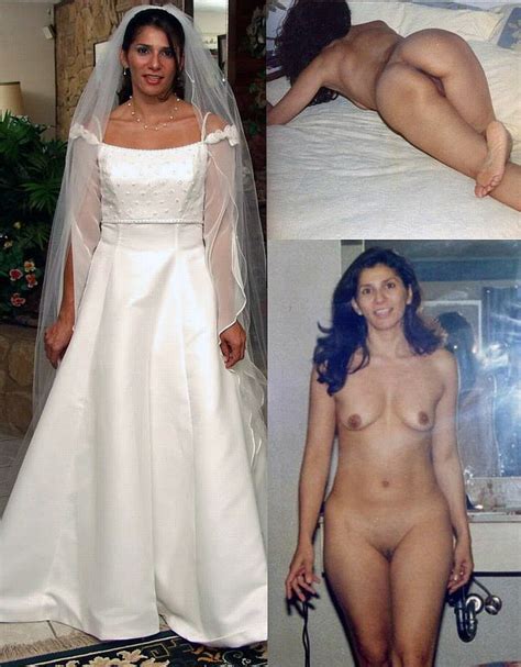 Clothed Before And Naked Bride Dressed Undressed