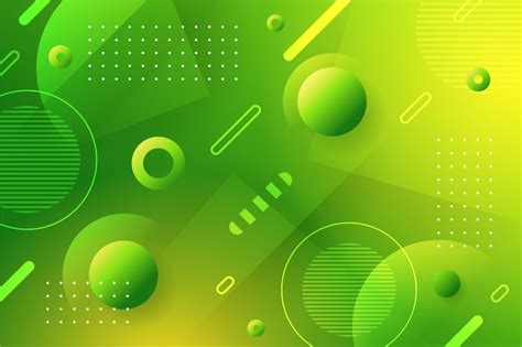 Green Abstract Geometric Wallpaper Vector Free Download