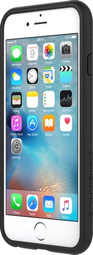 Rhinoshield Playproof Iphone 6 6s Hoesje Zwart