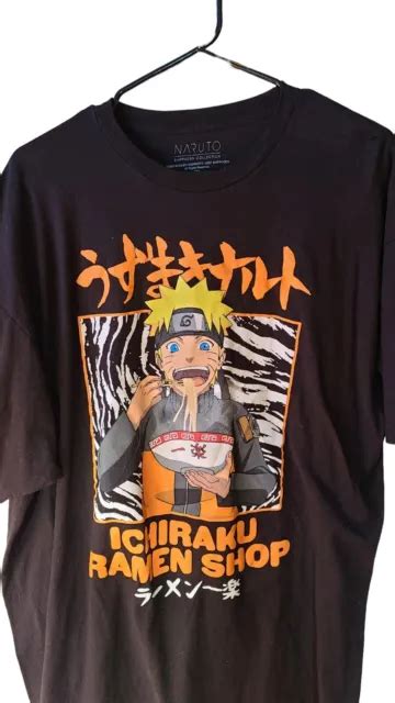 Vintage Naruto Shippuden Ichiraku Ramen Shop Shonen Jump T Shirt Size Xl Picclick
