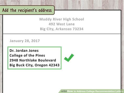 Maybe you would like to learn more about one of these? How to Address College Recommendation Letters: 9 Steps