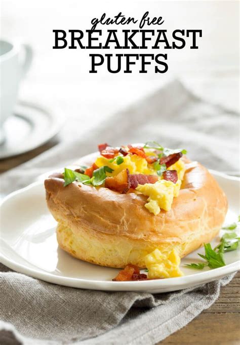 The secret is an easy almond cream topping that tastes just like the filling in all of your favorite pastries. Gluten Free Breakfast Puffs | Gluten free recipes for ...