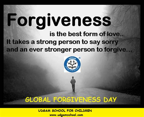 Global Forgiveness Day Forgiveness Sayings Saying Sorry