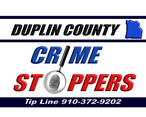 Crime Stoppers | Duplin County Sheriff's Department