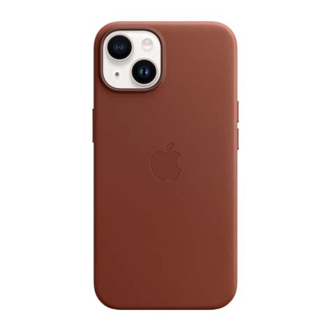 Iphone 14 Plus Leather Case Magsafe Umber Mppd3zm
