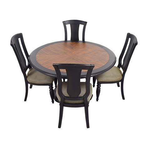 Check out our dining sets selection for the very best in unique or custom, handmade pieces from some of the technologies we use are necessary for critical functions like security and site integrity. 90% OFF - Two Toned Wood Round Dining Set / Tables