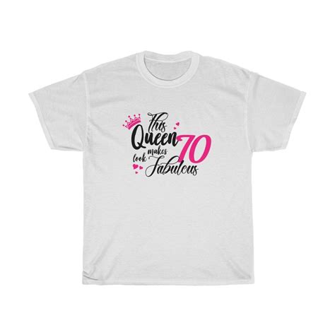 70th Birthday T Shirt Etsy