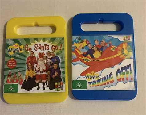 The Wiggles Go Santa Go And Taking Off Dvd Retro Unit