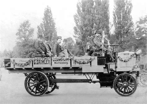 Gottlieb Daimler Built The Worlds First Truck In 1896 How Did It Look