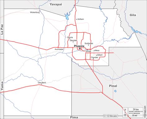 Maricopa County Map