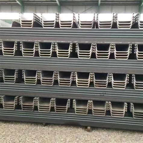 China Supplier With S Gp S Gp Z Type Steel Sheet Pile Steel Profile