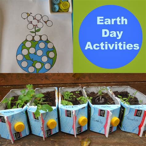 Amazing Earth Day Activities for kids, parents, Going Green, Gardening ...