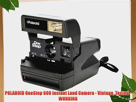 Vintage Polaroid Onestep 600