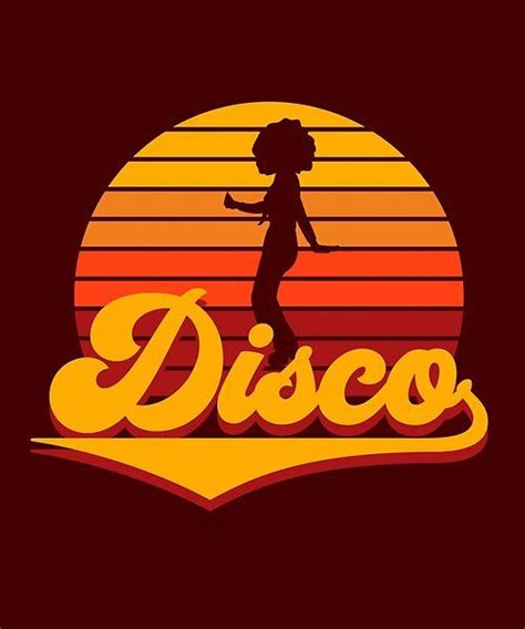 70s Disco Soul Redbubble Retro Logo Design Vintage Poster Design