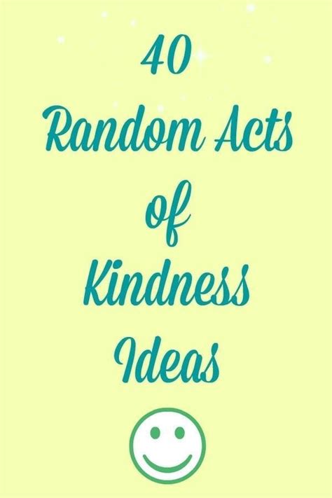 40 Random Acts Of Kindness Ideas For All Ages Clarks Condensed
