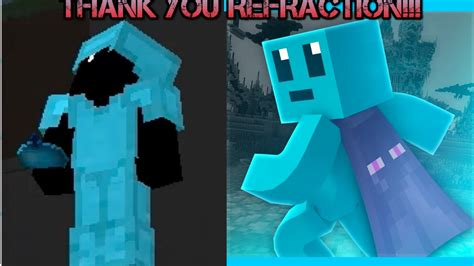 Im Finally Using A Texture Pack Thank Refraction Youtube