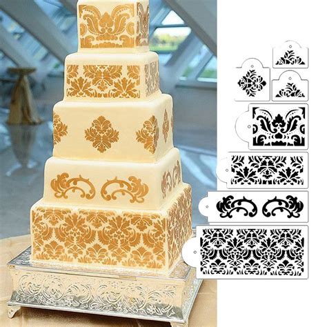 Wedding Cake Stencil Designs