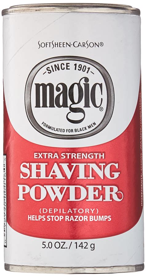 Magic Extra Strength Shaving Powder Red Can 5 Oz 6 Pack