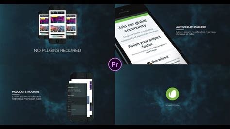 How to add a logo image, shrink, fade and position it on top of video footage. 3D Phone App Promo » Free After Effects Template
