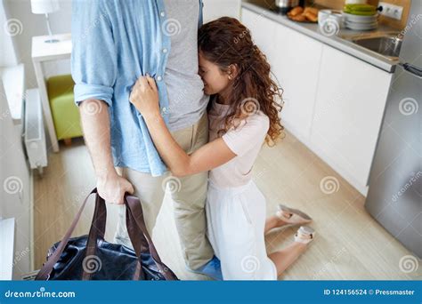 Begging Not To Leave Stock Photo Image Of Begging Adult 124156524