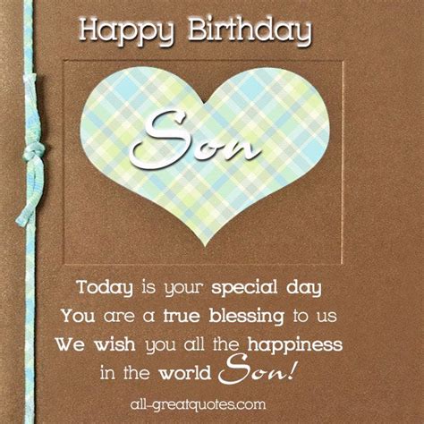 Free Printable Birthday Cards For Son Create A Blank Birthday Card